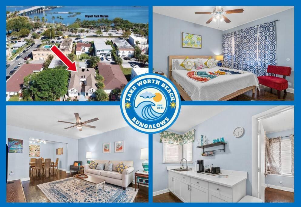 Steps To Beach & Downtown! Spacious Beach Bungalow #2 Lake Worth Beach Luaran gambar
